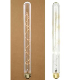 40 Watt 10'' Vintage Style Stick Light Bulb With Spiral Filament
