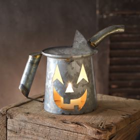 Mini Oil Can Jack O Latern