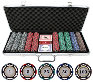 13.5g 500 piece Z-Pro Clay Poker Chips