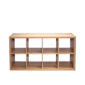 2 X 4 Cube Bookshelf Bookshelves For Home, Office, Walnut Color (Option: Walnut color)