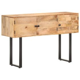 vidaXL Sideboard 116x35x75 cm Solid Mango Wood (Option: as picture)