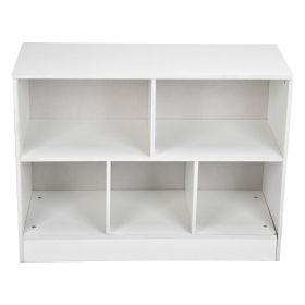 Modern Cabinet Open Type Large Storage Space Durable Multi Compartment Bookshelf for Home Office (Option: as picture)