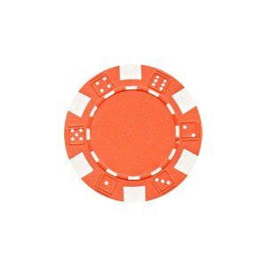 25pc 11.5g Dice Poker Chips (10 colors)